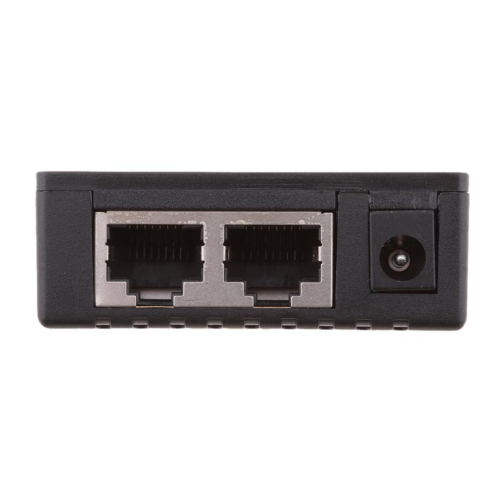 POE LAN Injector Splitter Power Supply Module for AP IP Camera Phone black