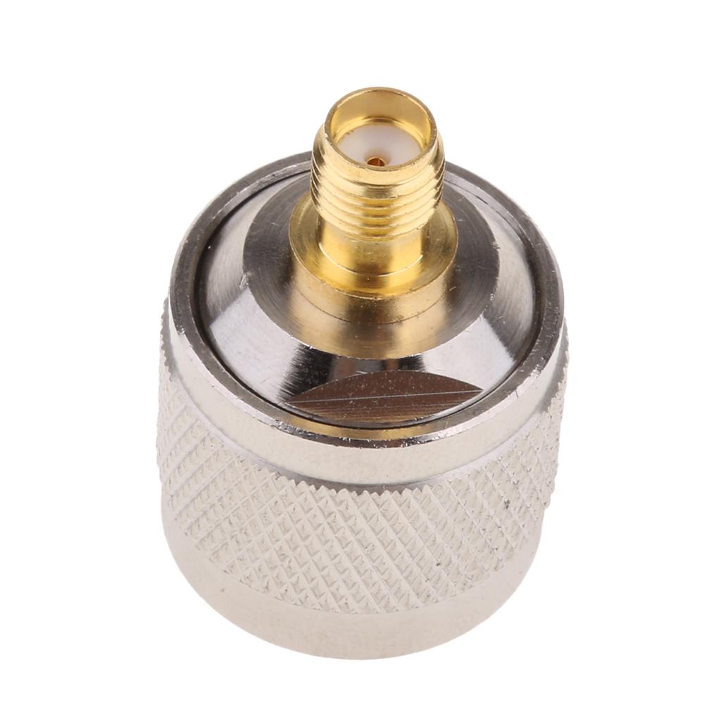 N Male to SMA Female RF Coaxial Cable Adapter Jack Converter Connector Plug