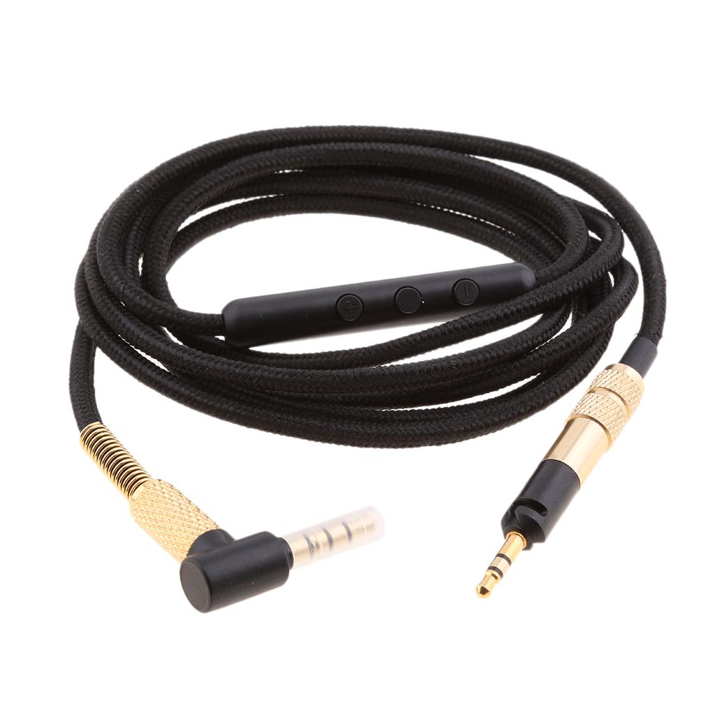 Audio Cable Inline Remote & Mic for Sennheiser HD598 / HD558 / HD518