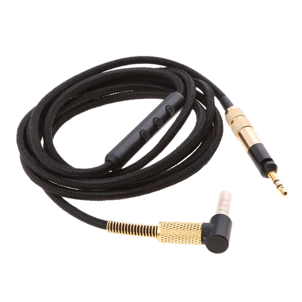 Audio Cable Inline Remote & Mic for Sennheiser HD598 / HD558 / HD518