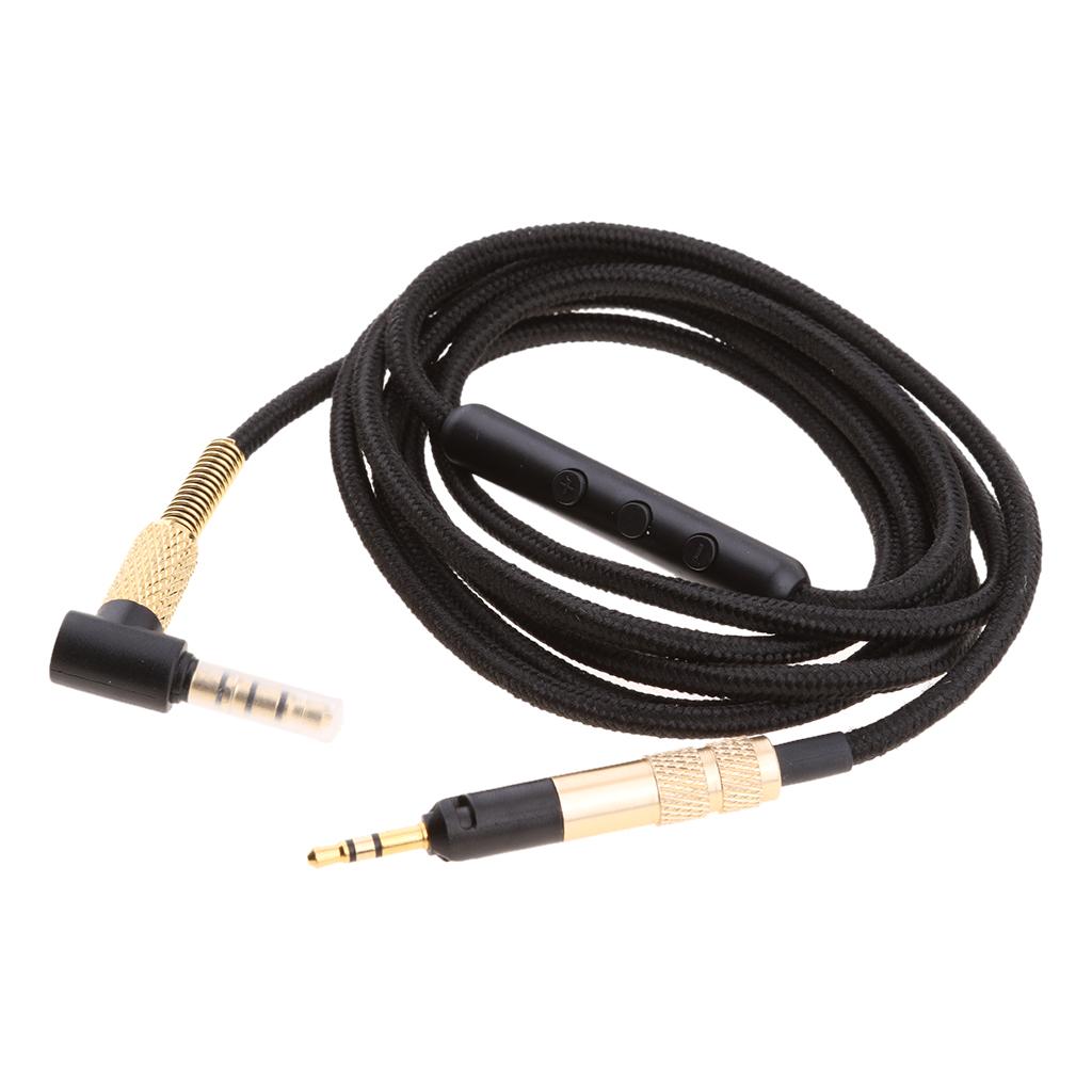 Audio Cable Inline Remote & Mic for Sennheiser HD598 / HD558 / HD518