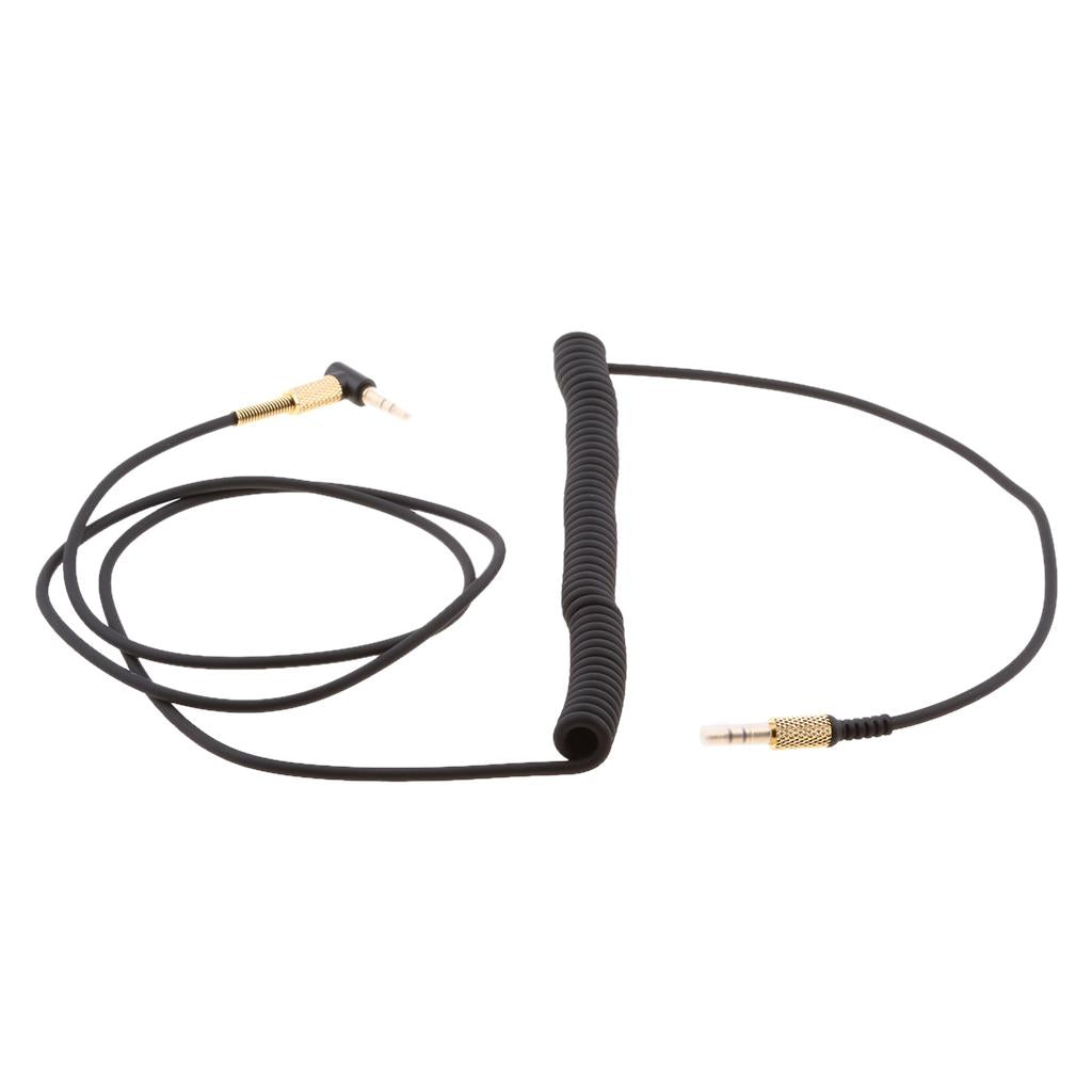 3.5mm Audio AUX Cable with Mic Inline Remote Control Cord Earphone Wire