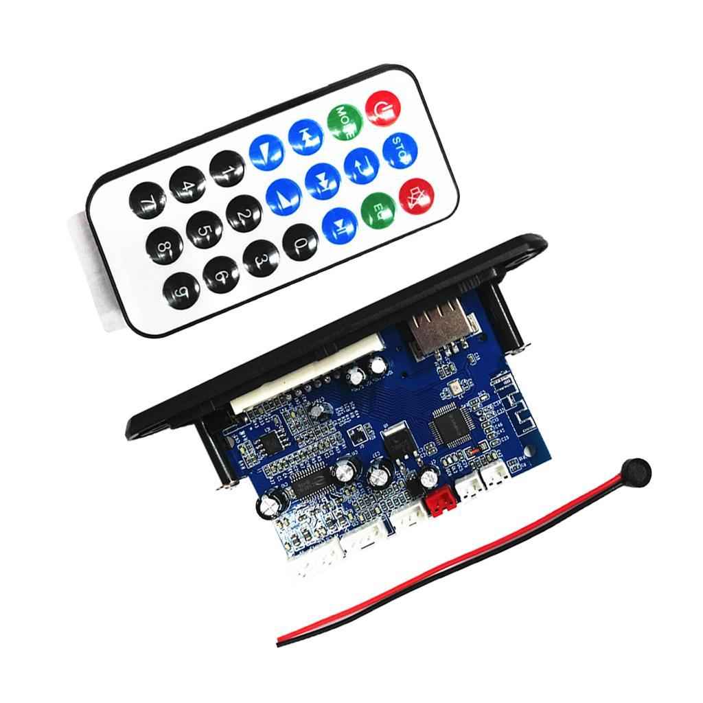 Car Power Amplifier Audio Music Player Support FM MP3 USB TF