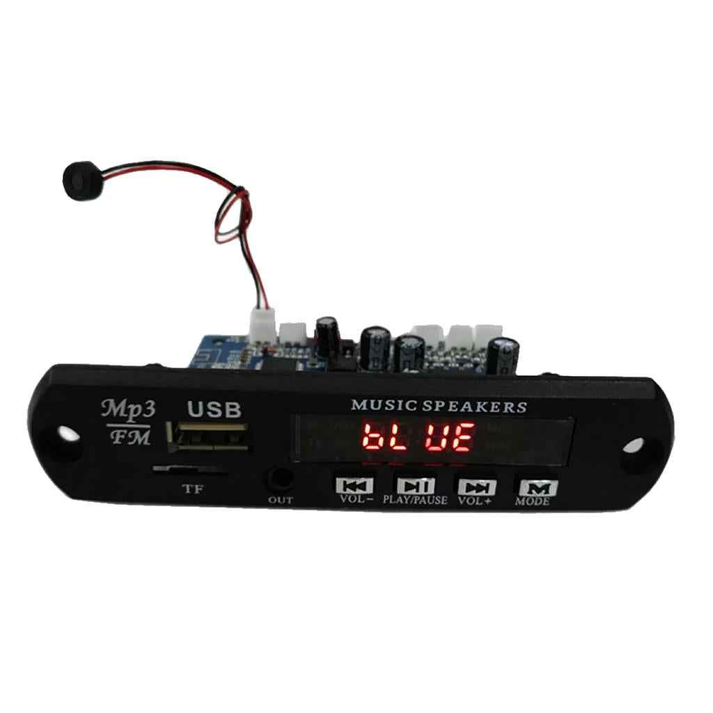 Car Power Amplifier Audio Music Player Support FM MP3 USB TF