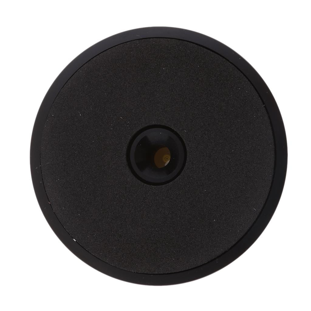 Aluminum Record Weight LP Disc Stabilizer Turntable Vinyl Clamp Black