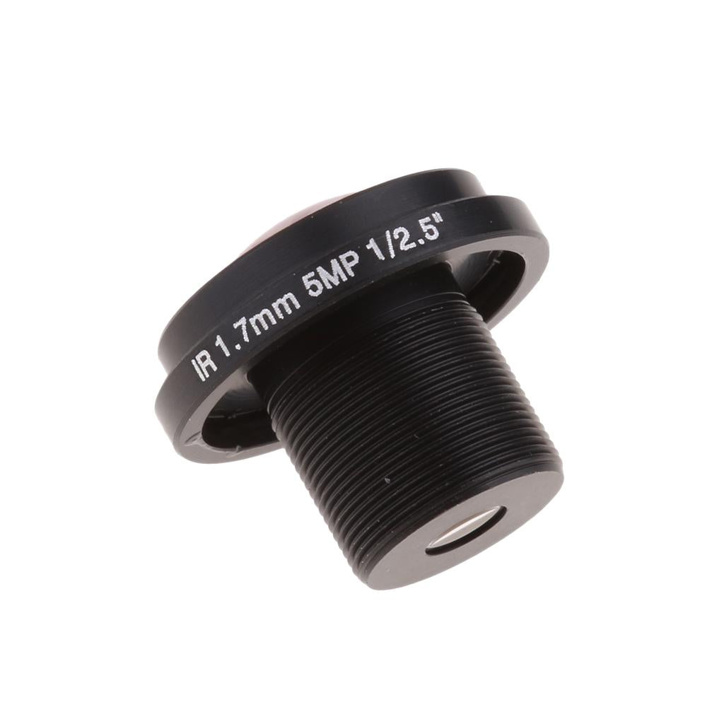 HD 5mp Fisheye 1.7mm cctv Lens Wide Angle 1/2.5 M12 IR Board for IP Camera"