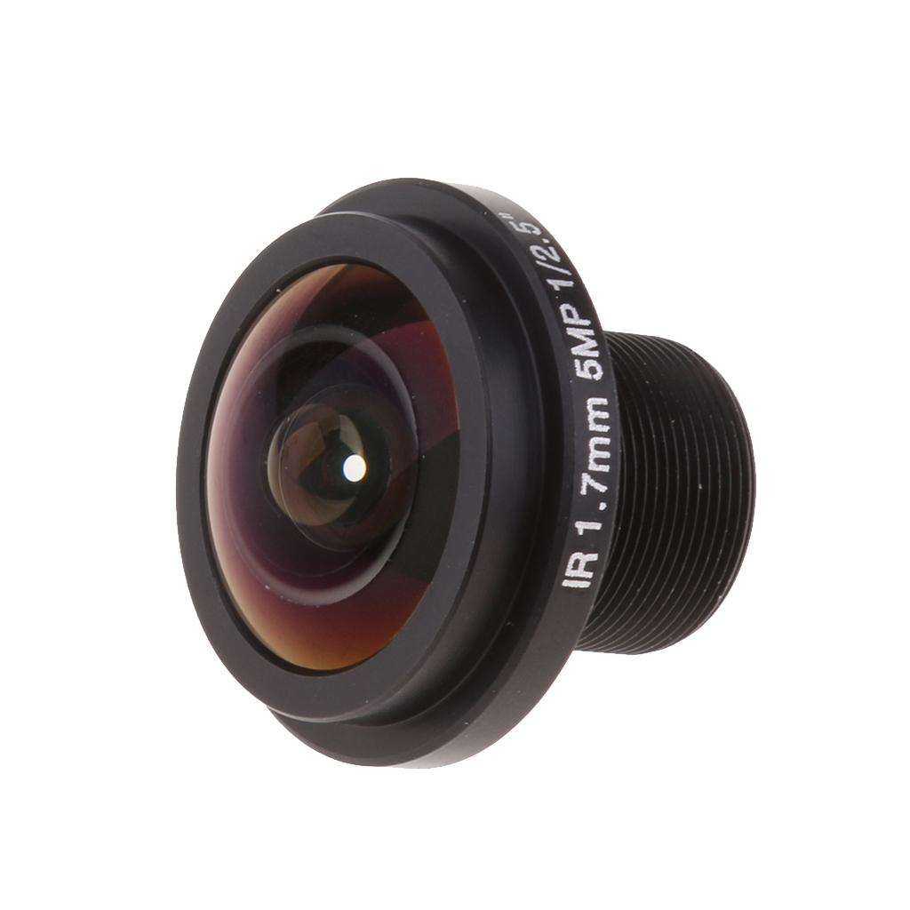 HD 5mp Fisheye 1.7mm cctv Lens Wide Angle 1/2.5 M12 IR Board for IP Camera"
