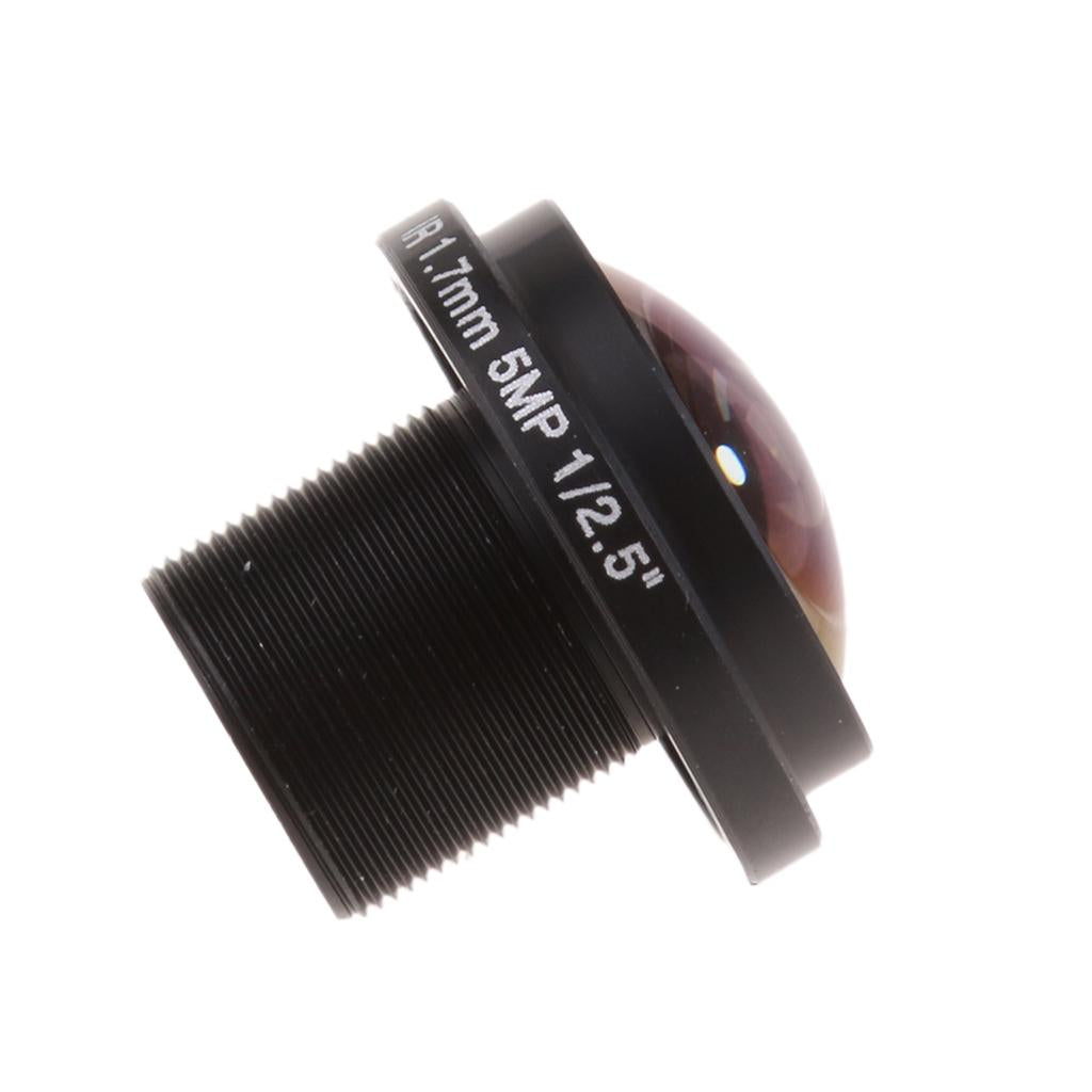 HD 5mp Fisheye 1.7mm cctv Lens Wide Angle 1/2.5 M12 IR Board for IP Camera"