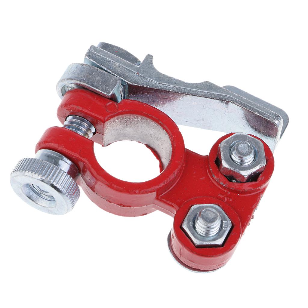 Professional Battery Cable Terminal Clip Adjustable Quick Release 1Pair