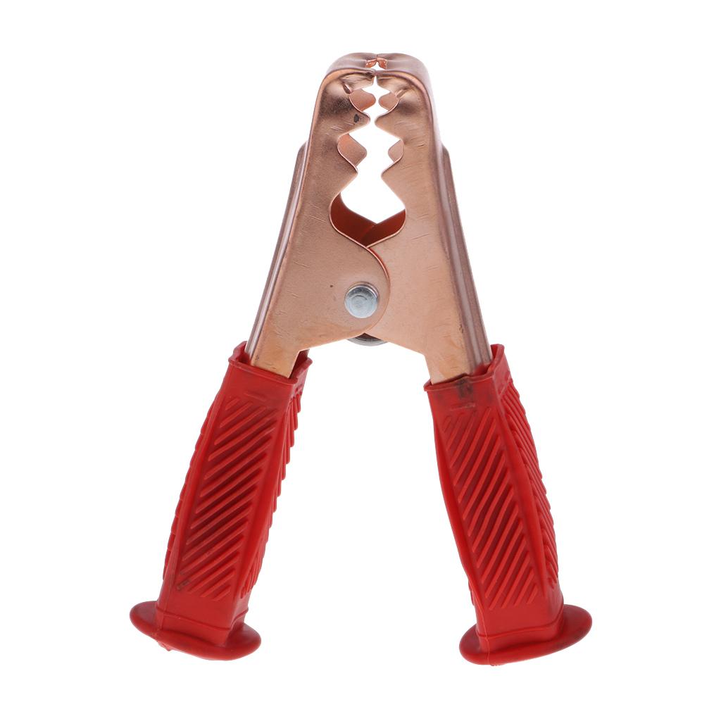 2 Pieces Car Vehicle Battery Test Alligator Crocodile Clip Clamp