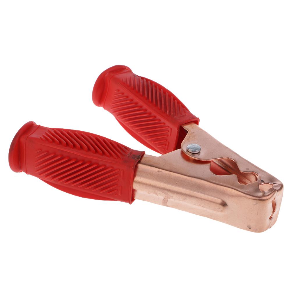 2 Pieces Car Vehicle Battery Test Alligator Crocodile Clip Clamp