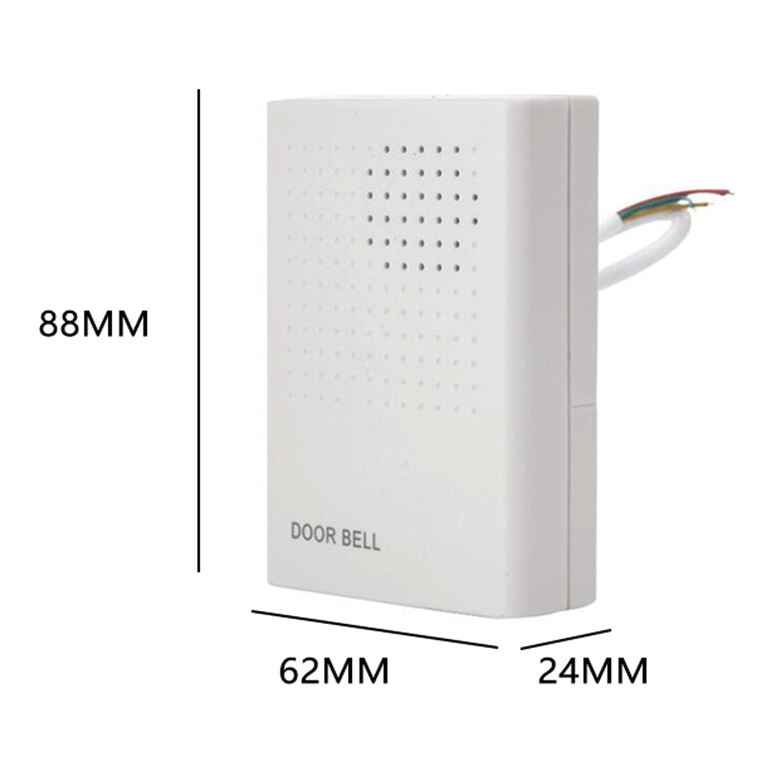 Universal Wired Alarm Doorbell Door Access Security Ding-Dong Home Apartment