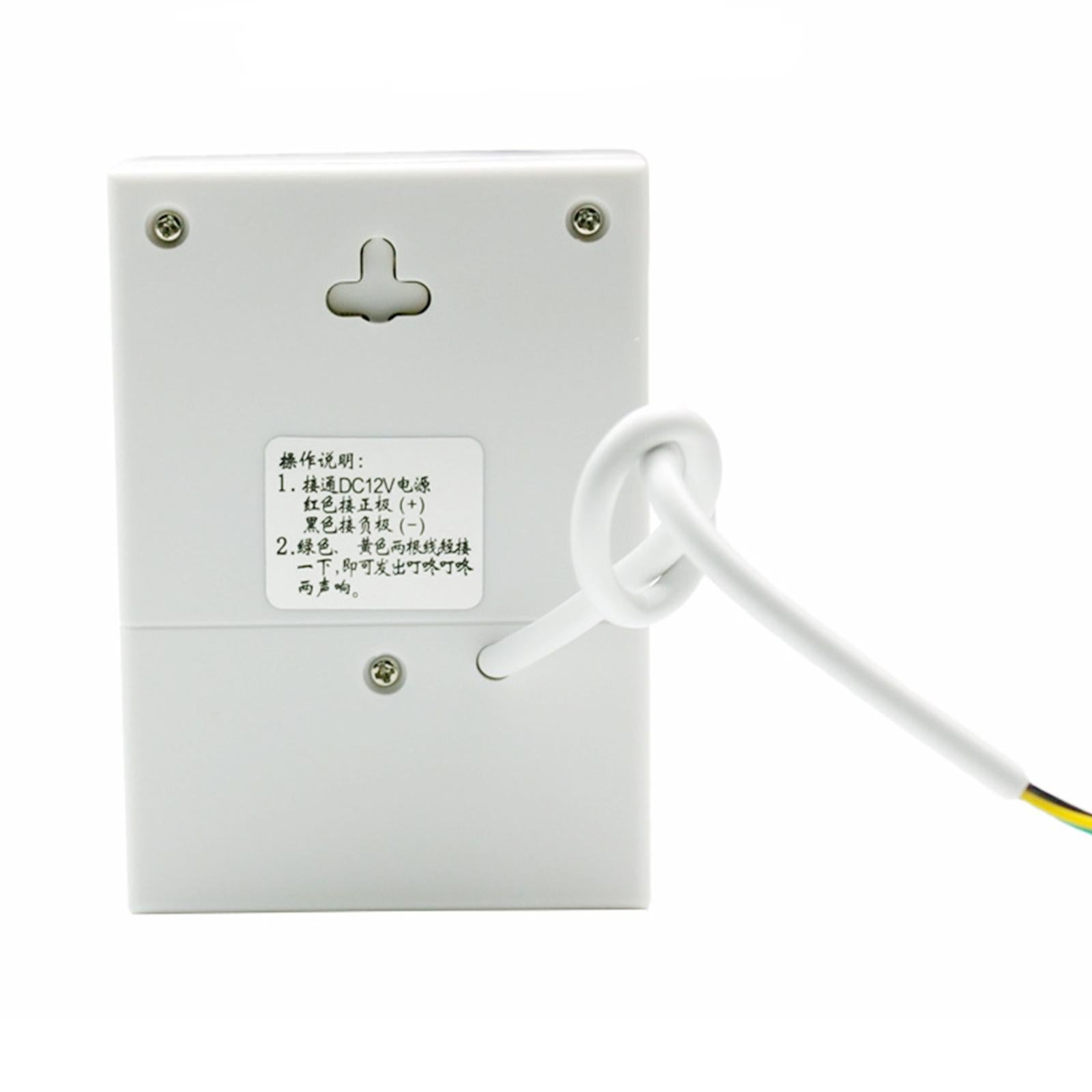 Universal Wired Alarm Doorbell Door Access Security Ding-Dong Home Apartment