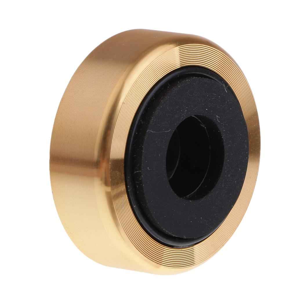 30x11mm Aluminum Plastic Speaker AMP Isolation Feet Pad Stand Base Gold