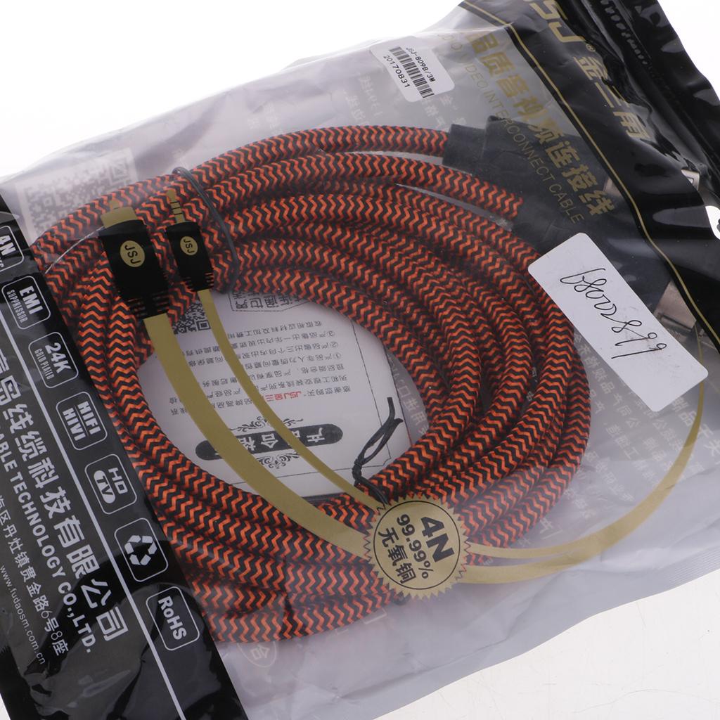 XLR Male to Female Microphone Cable 3meter orange