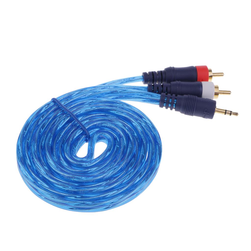 3.5mm Male to 2-Male RCA Adapter Cable 1.5m