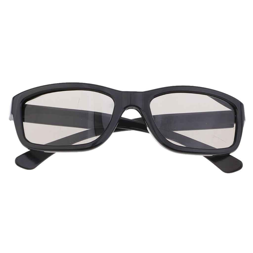 5x Passive 3D glasses, for LG, Panasonic, Vizio and all Passive 3D TVs & RealD 3D Cinema glasses Black
