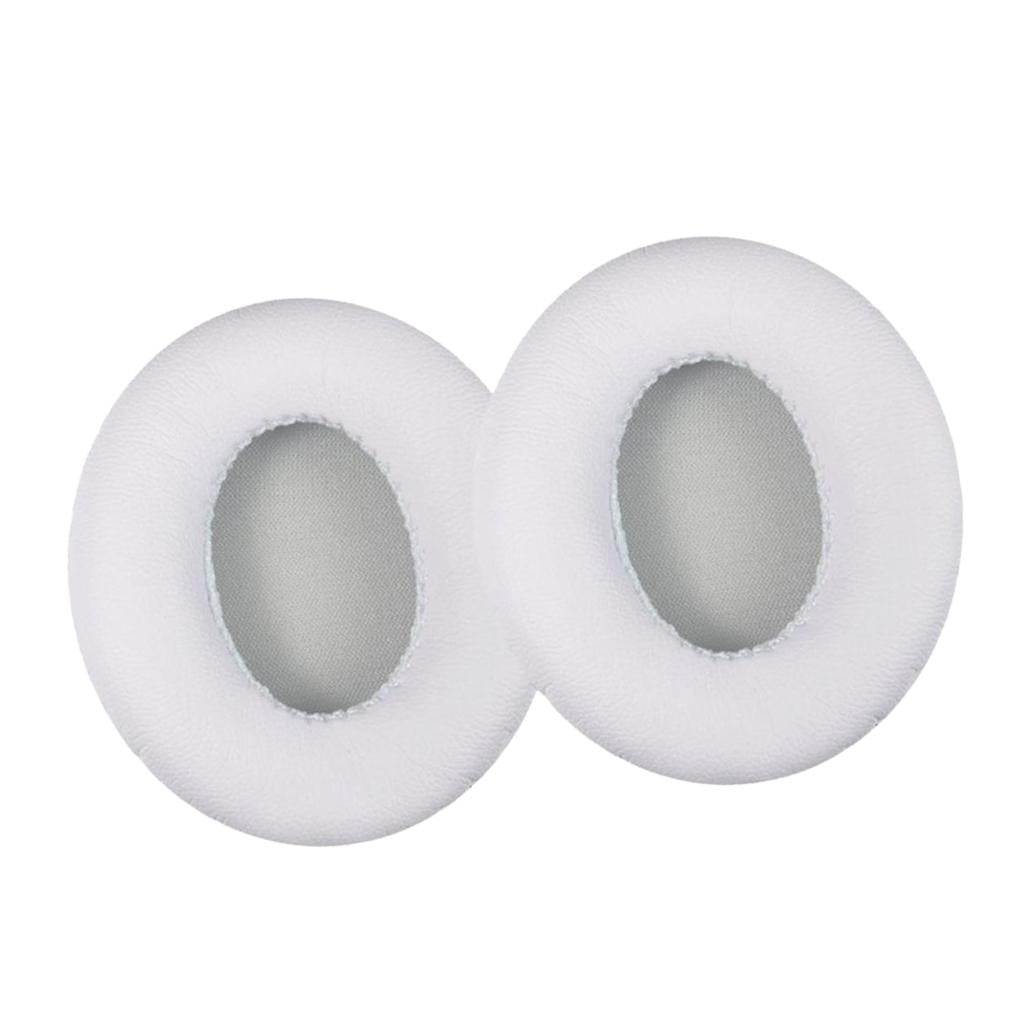 Replacement Ear Pads Cushions For Monster Beats By Dr.Dre SOLO 1.0 white