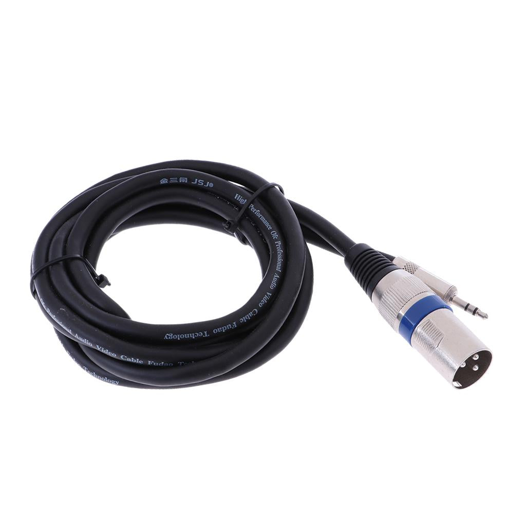 3.5mm(1/8 Inch)TRS Male to XLR Male Balanced Interconnect Audio Cable 6.5Ft