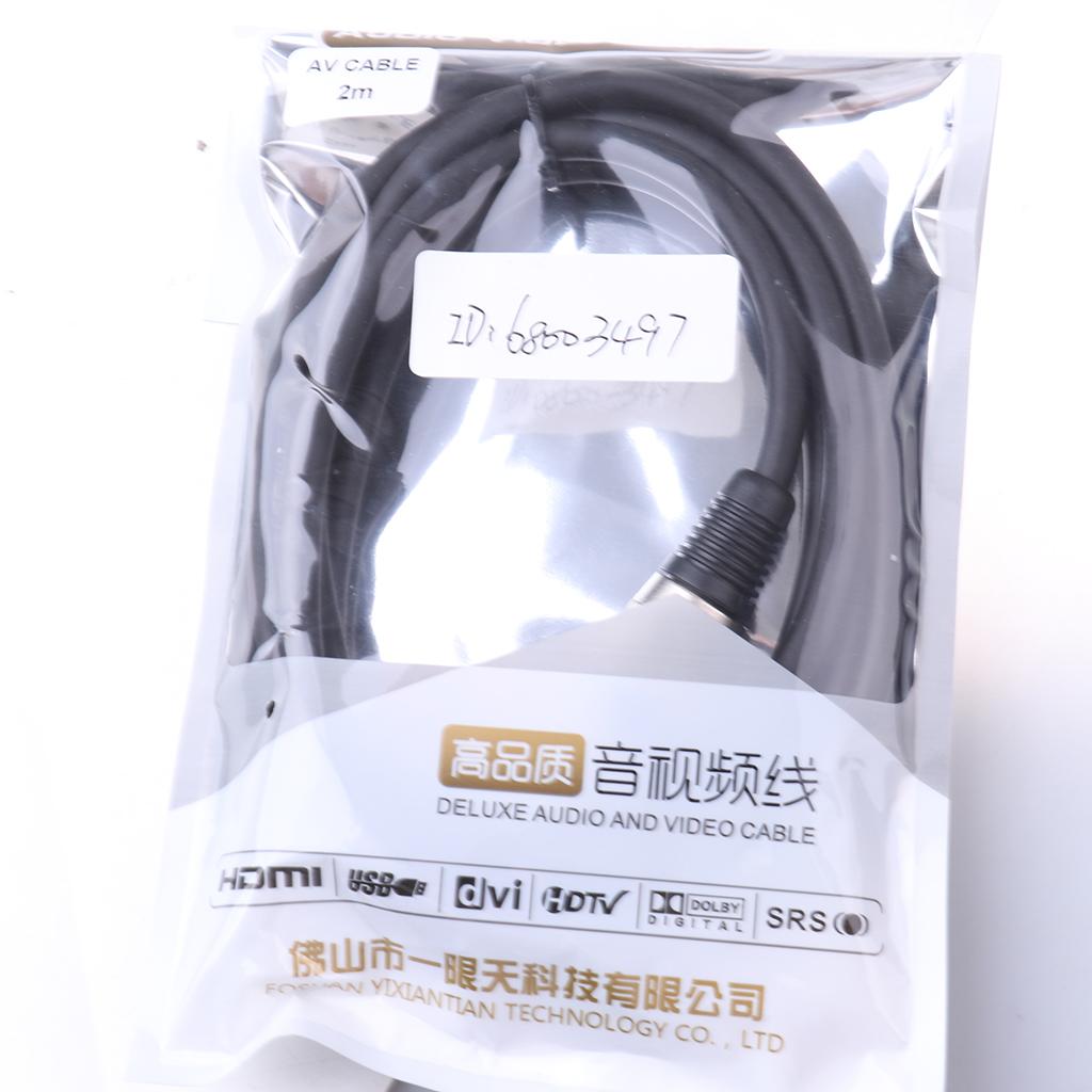 Unbalanced XLR Female to 3.5mm Microphone Cable AUX Cord Audio Cable 200cm
