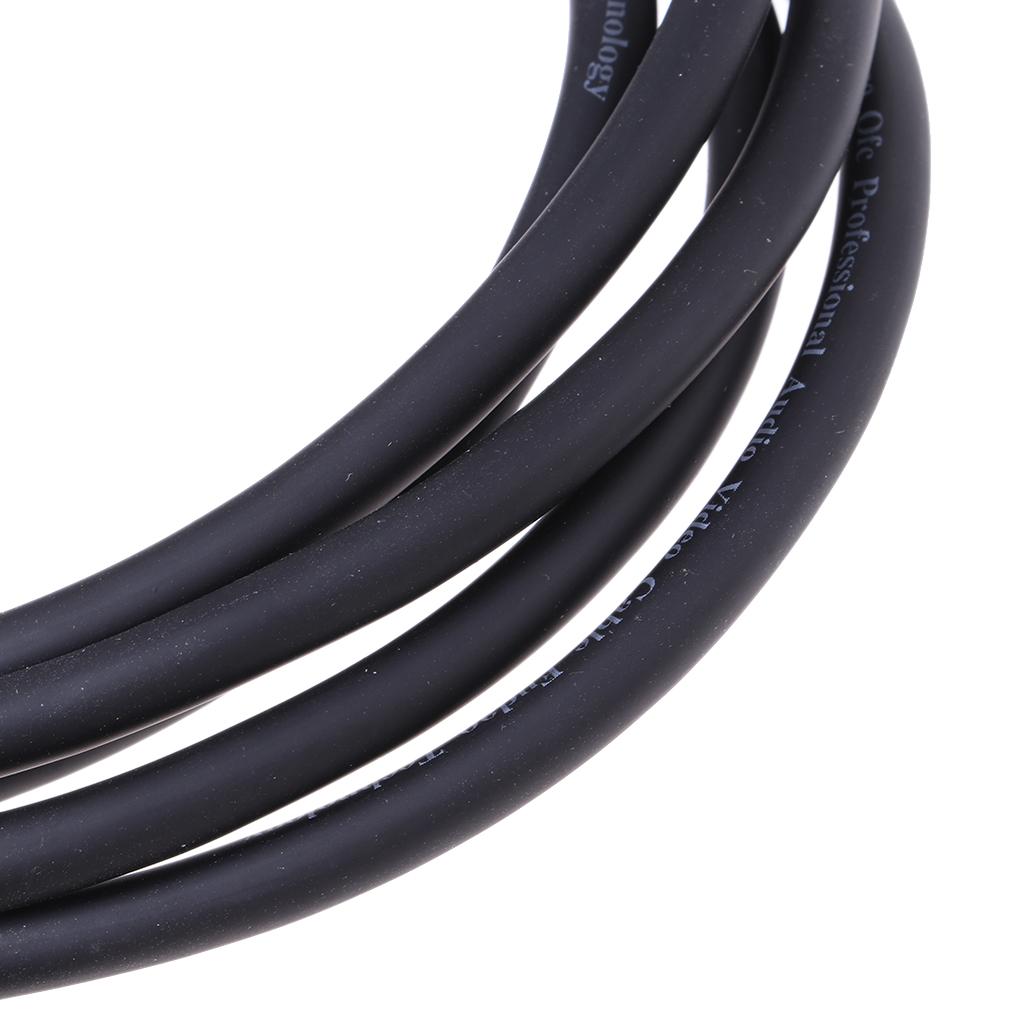 Unbalanced XLR Female to 3.5mm Microphone Cable AUX Cord Audio Cable 200cm