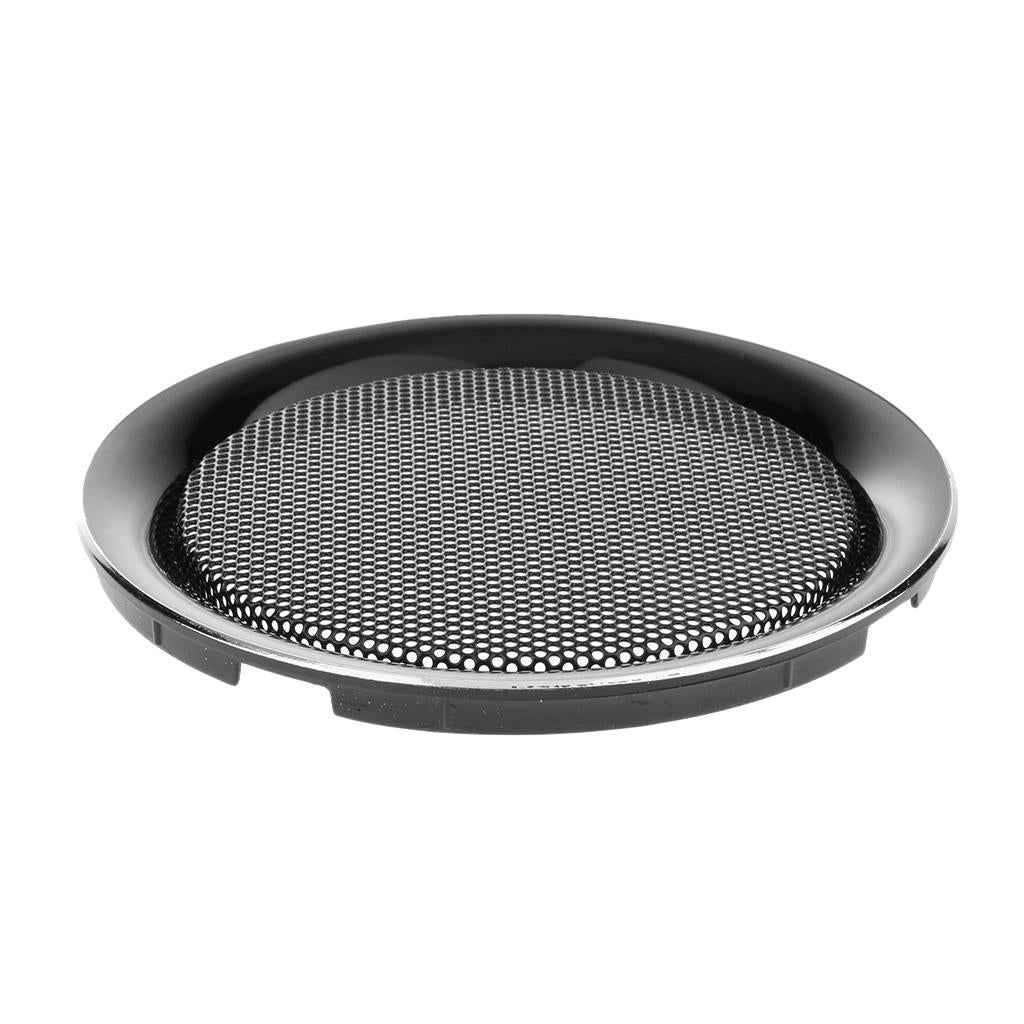 4 Inch Speaker Grills Cover Case for Speaker Mounting Home Audio DIY - 120mm Outer Diameter Black