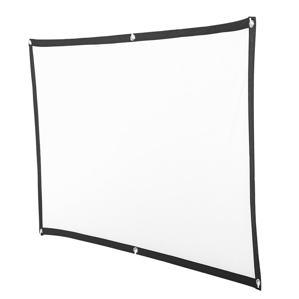 16:9 Polyester Spandex Soft Projection Screen HD Home Cinema Outdoor 120inch