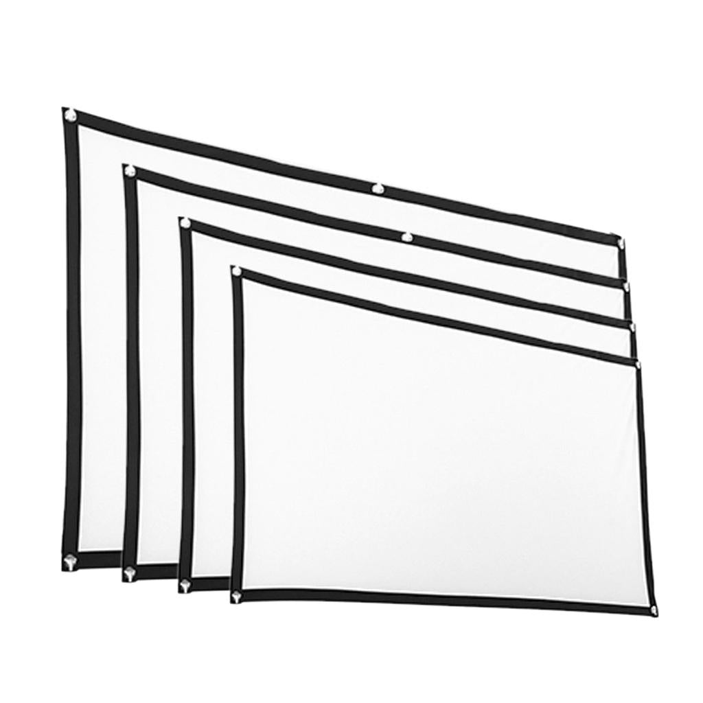 Soft Projector Screen Film Home Cinema Movie Screen Projection 72inch