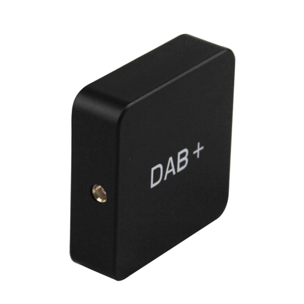 DAB+ 004 Mini Car Tuner Radio Antenna With 3M Antenna Support DAB black