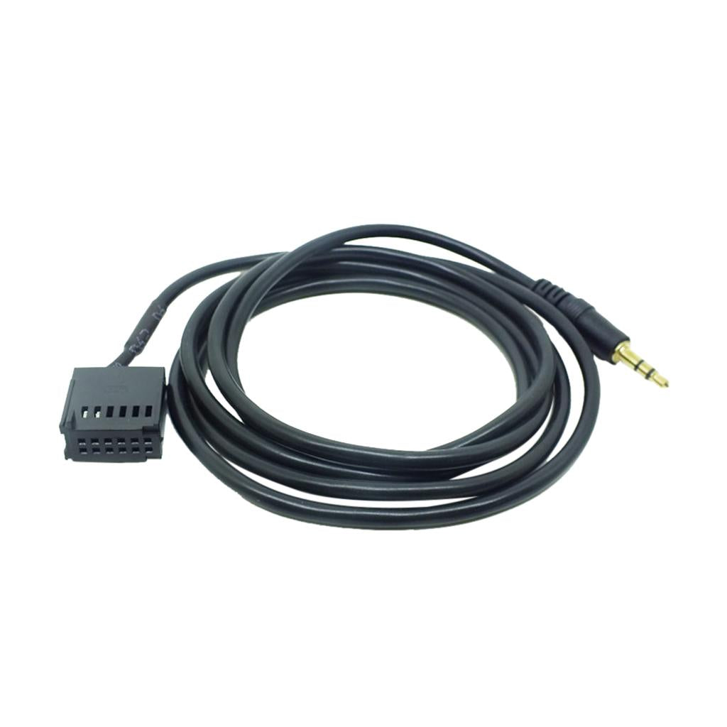 3.5mm Male Aux Audio Input Connector Cable Adapter for Ford Focus Mondeo