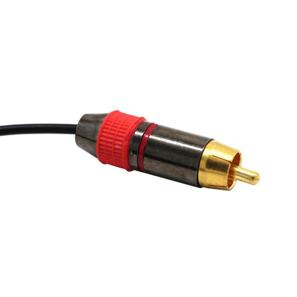 3.5mm female Stereo Jack to 2 RCA Male Phono Y Splitter Cable