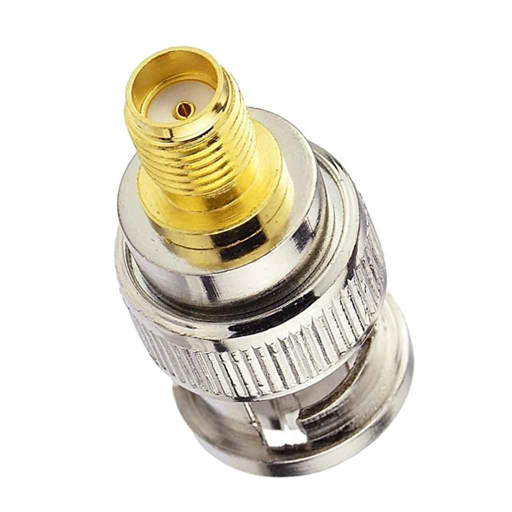 SMA Female to BNC Male RF Coax Coaxial Adapter Converter Connector Jack Plug