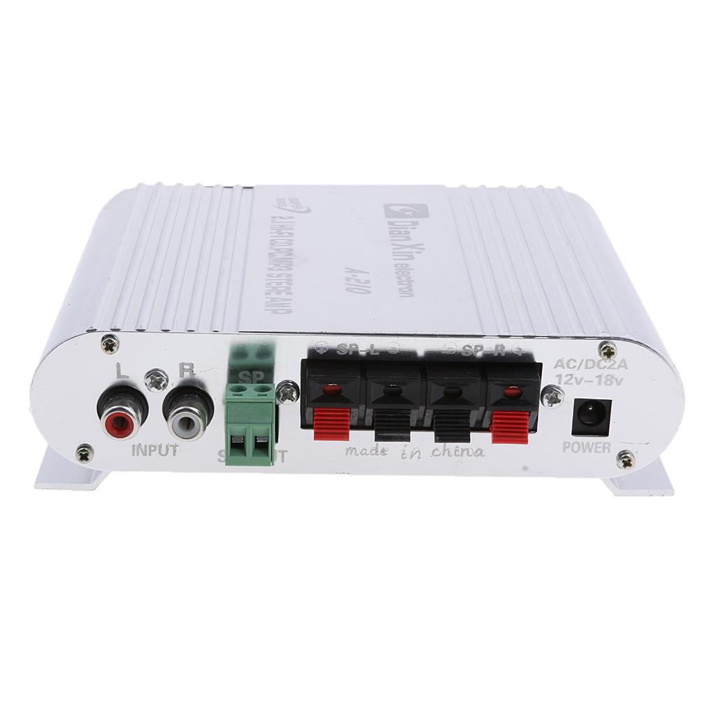 Car Amplifier 2.1 Channel DC 12V Subwoofer DIY Cars Powerful Auto Computer