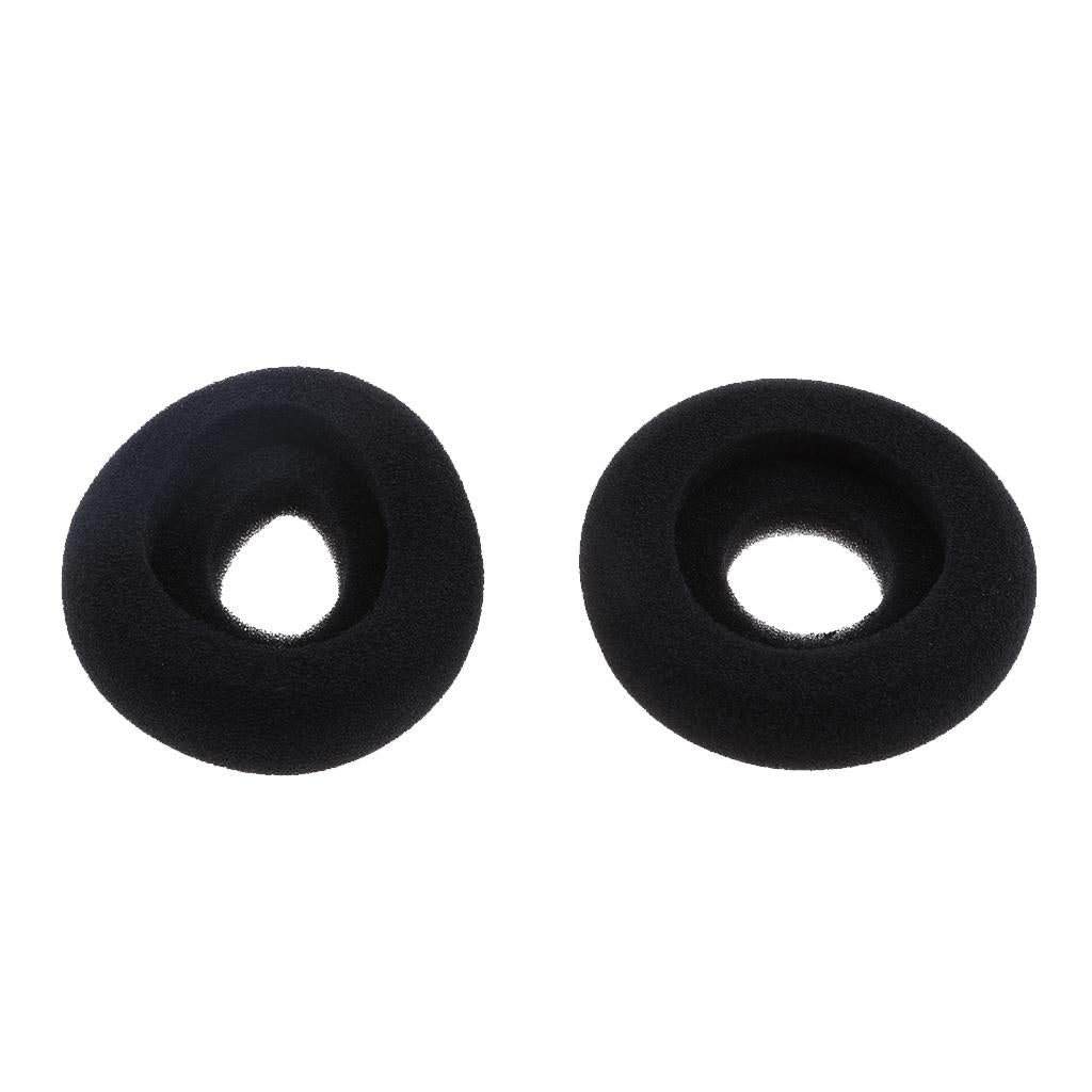 Replacement Cushions Ear Foam Pad for Plantronics H251 HW251 Headphone Black