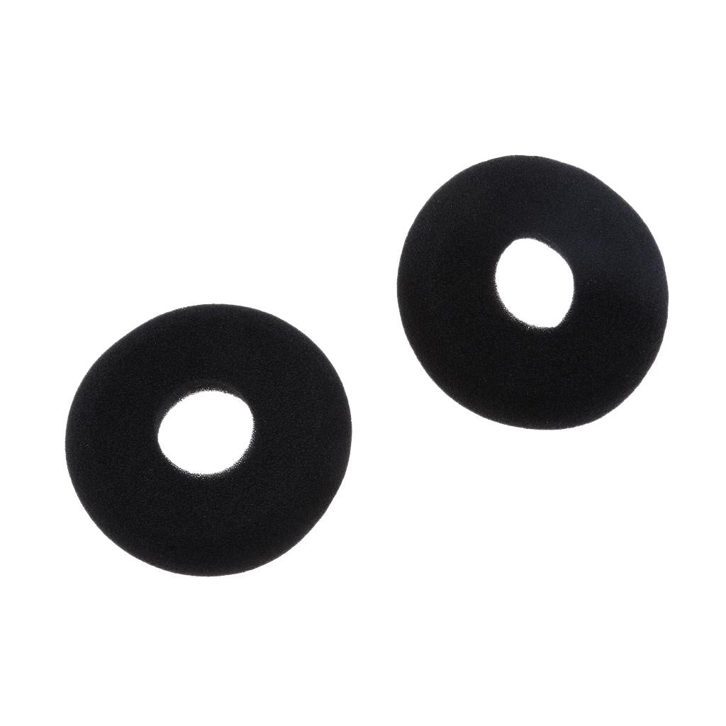 Replacement Cushions Ear Foam Pad for Plantronics H251 HW251 Headphone Black
