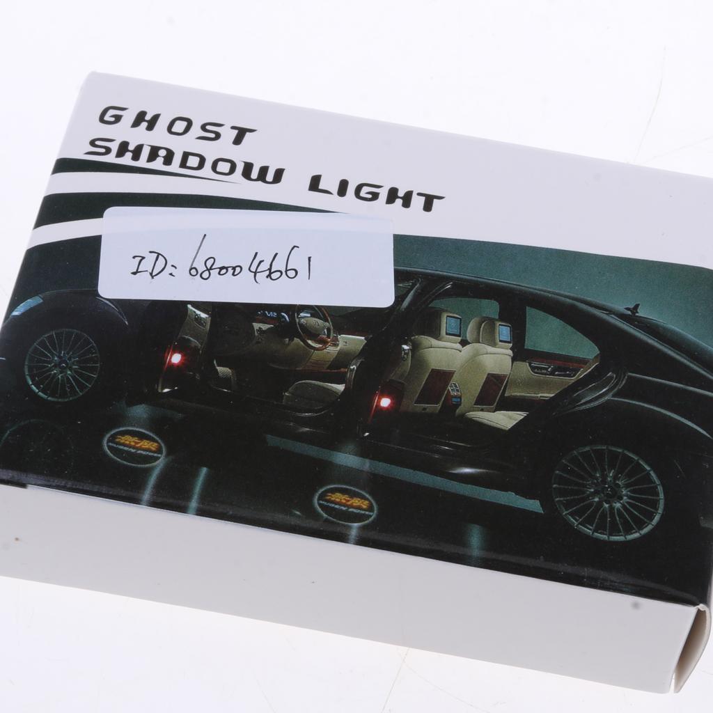 2 Pcs Car Door Led Welcome Projector Light Lamp For W203