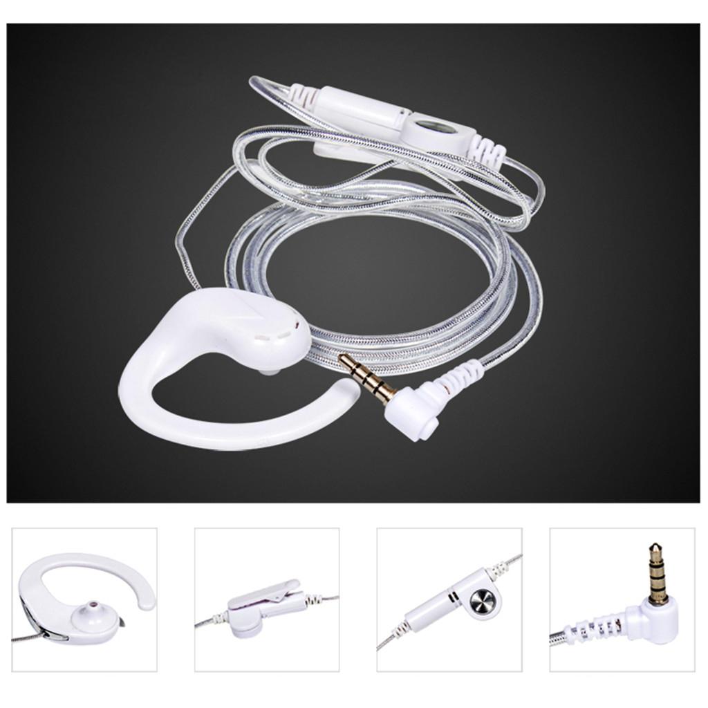1 Pin 3.5mm Earpiece Headset for Yaesu Vertex FT-10R FT-60R VX-150 VX-210