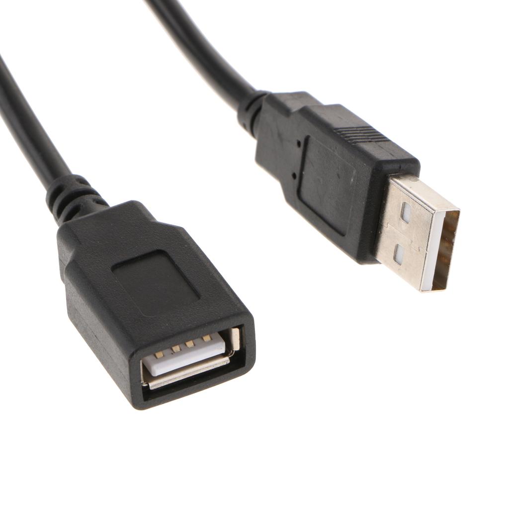 Alligator Clips to USB Male + Alligator Clips to USB Female Test Wire