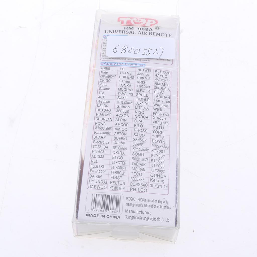 Universal Air Conditioner Remote Control AC Controller Replacement