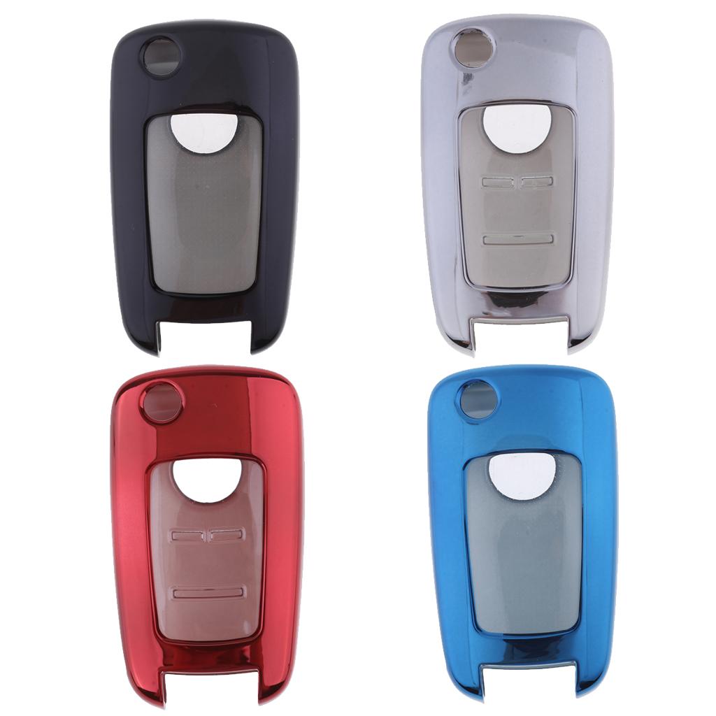 Keyless Remote Soft Key Fob Cover Case For Chevrolet Cruze,Malibu red