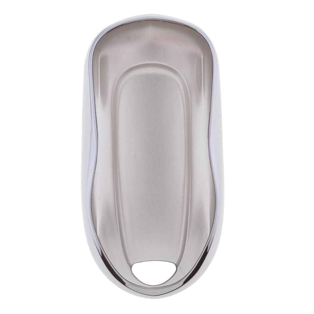 Keyless Remote Soft Key Fob Cover Case For Buick silver