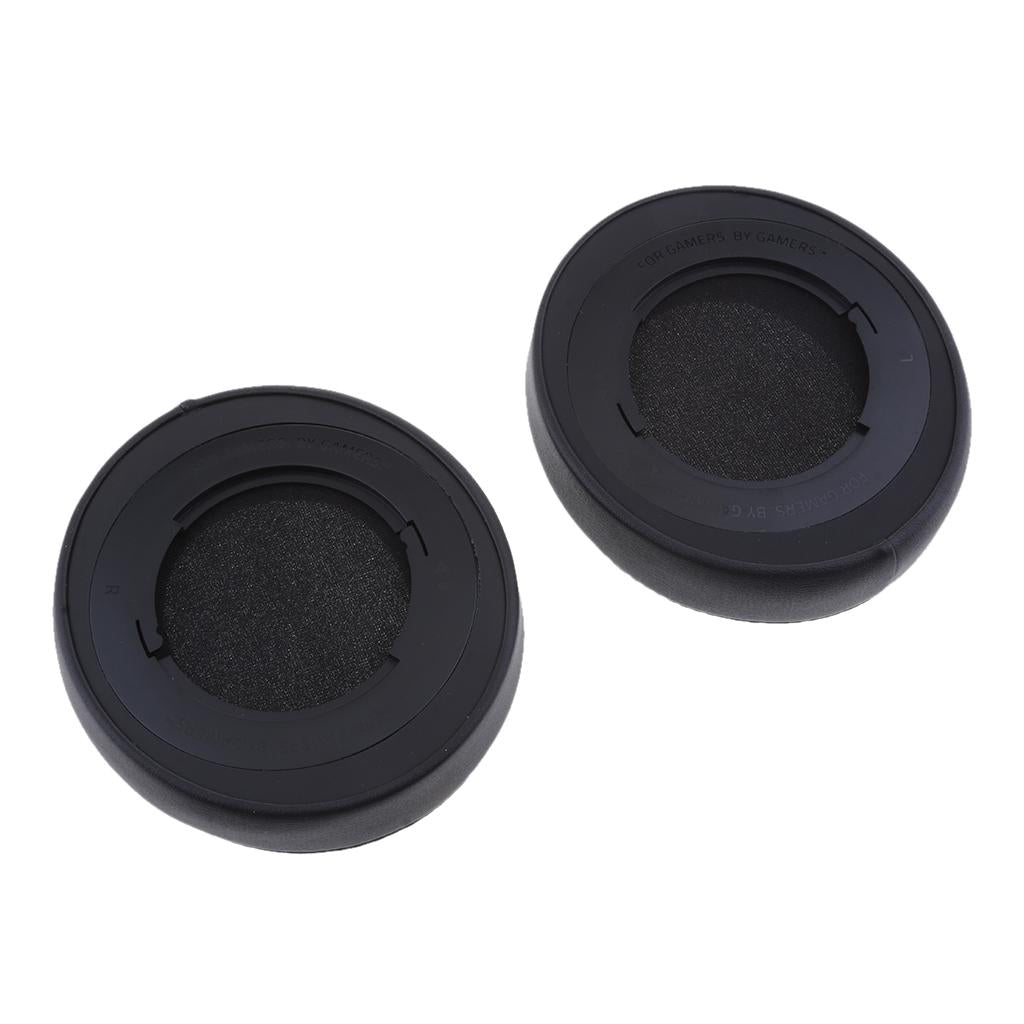 Replacement Ear Pads Cushions For Razer Kraken 7.1 V2 Headphones black