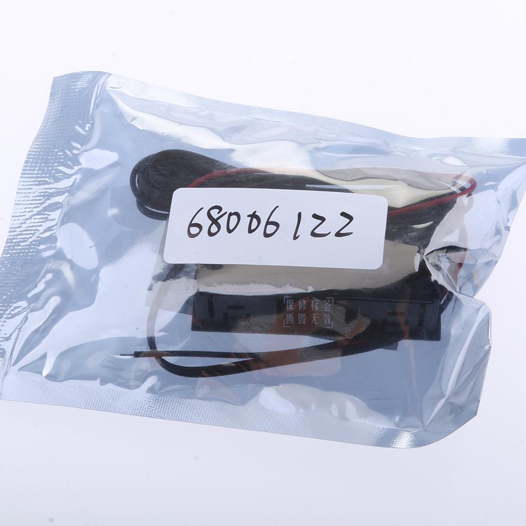 3 in 1 Car Auto Digital LED Time Voltmeter Thermometer Clock Module Red