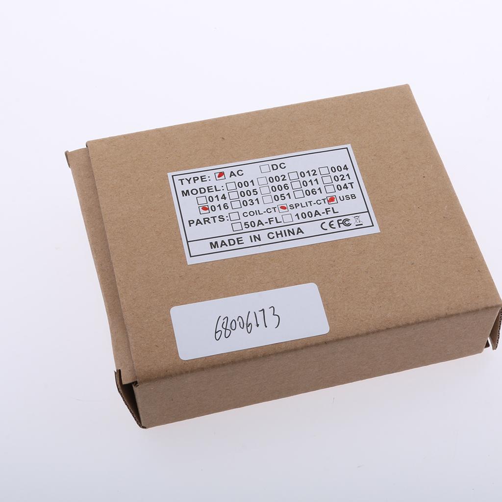AC 100A Voltage Current Energy Hz Power factor RS485 Modbus Module
