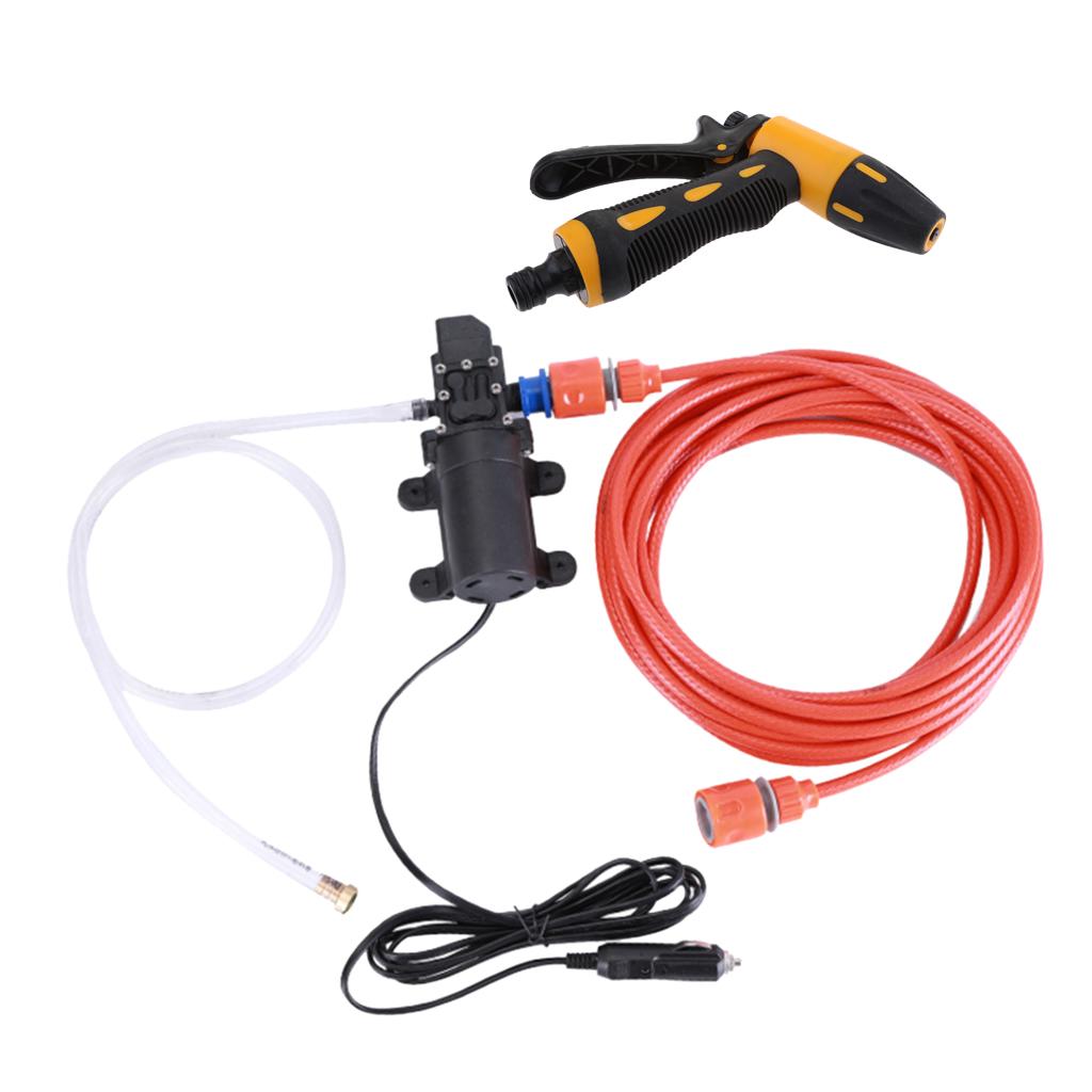 12V 70W Portable Electric Car Washer Pump Device Powerful High Pressure