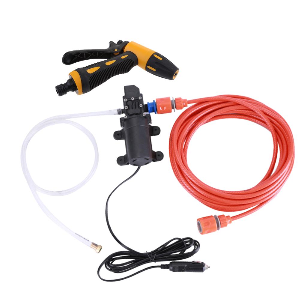 12V 70W Portable Electric Car Washer Pump Device Powerful High Pressure