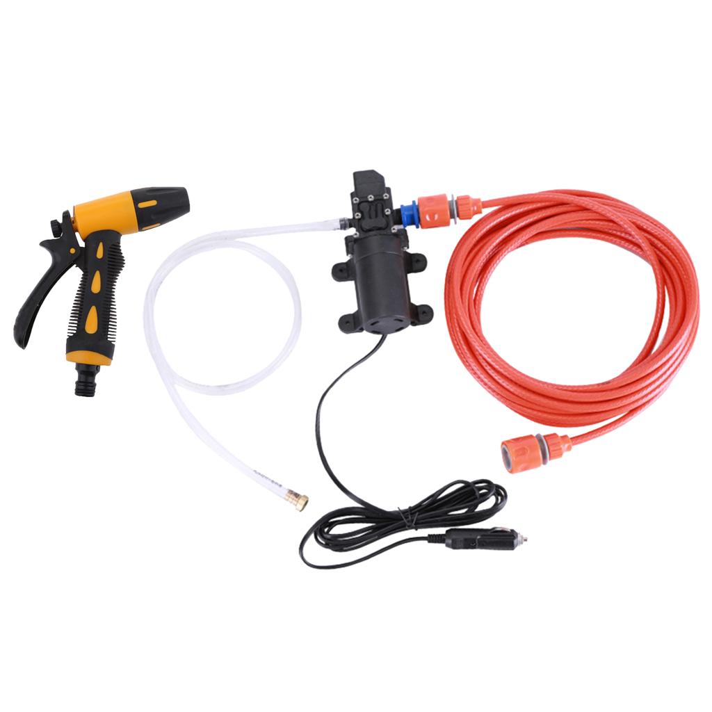 12V 70W Portable Electric Car Washer Pump Device Powerful High Pressure