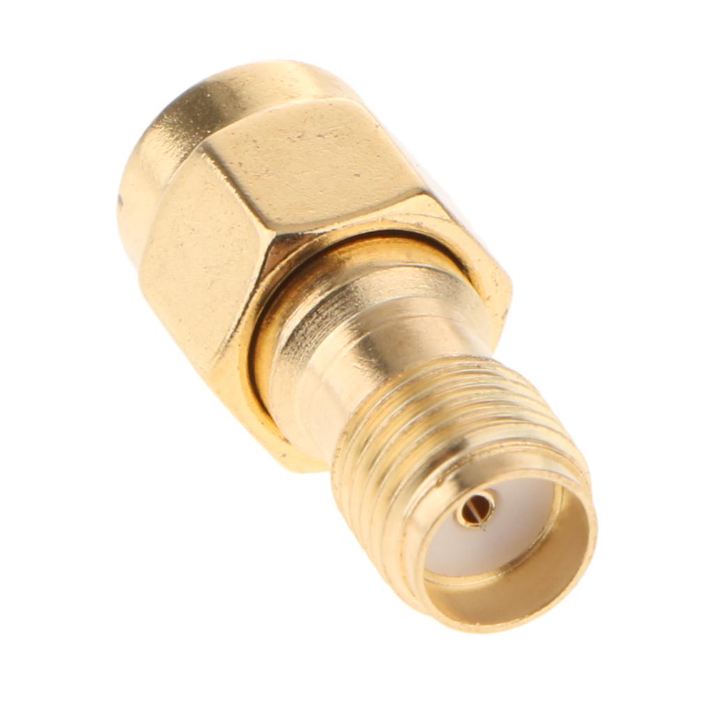 5Pieces SMA Male to Female SMA-JK RF Coax Radio Antenna Adapter Connector