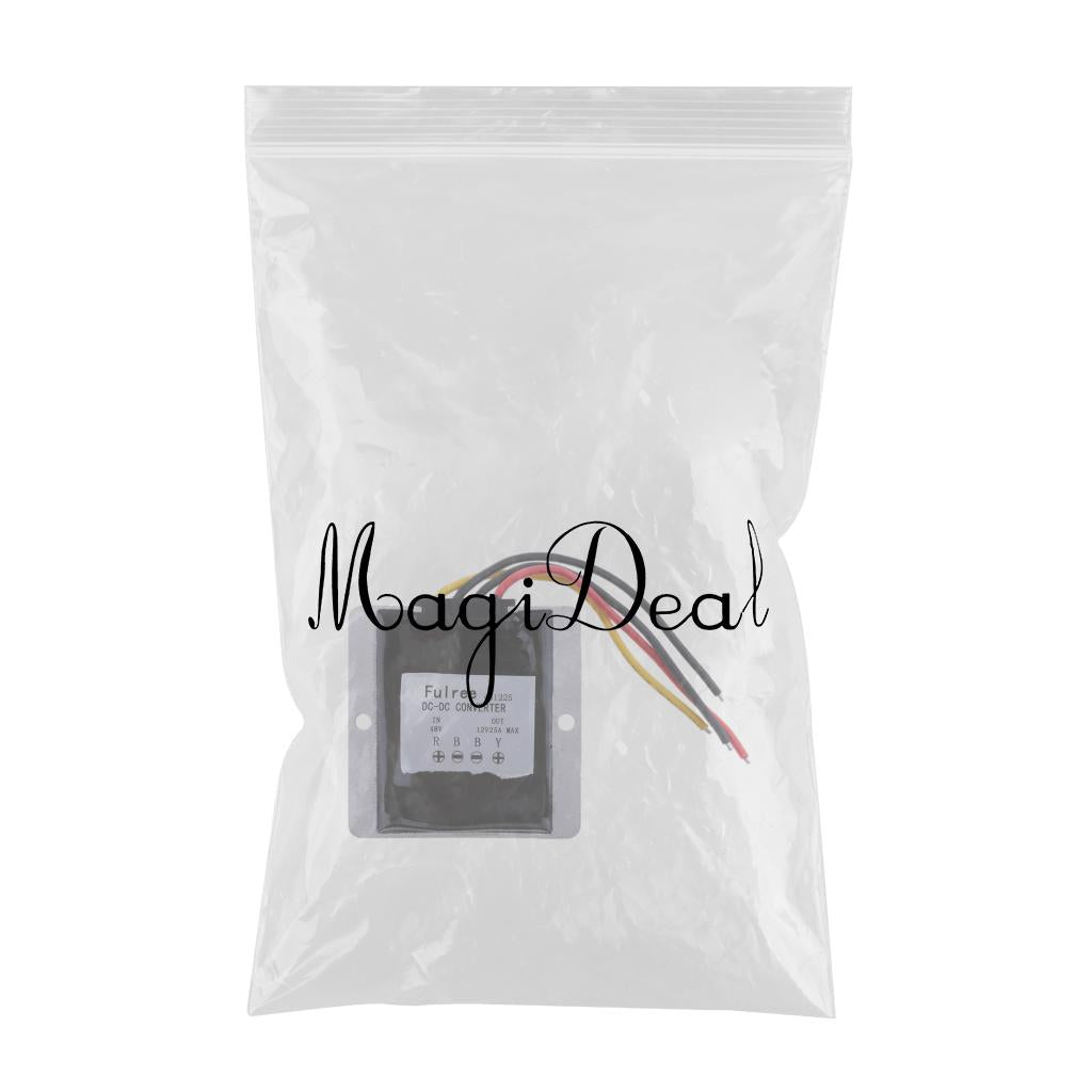 Waterproof DC/DC Converte 48V (20-60V) to 12V/25A Power Module