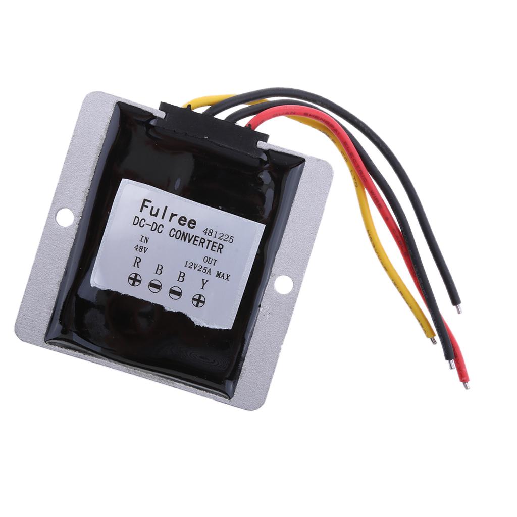 Waterproof DC/DC Converte 48V (20-60V) to 12V/25A Power Module